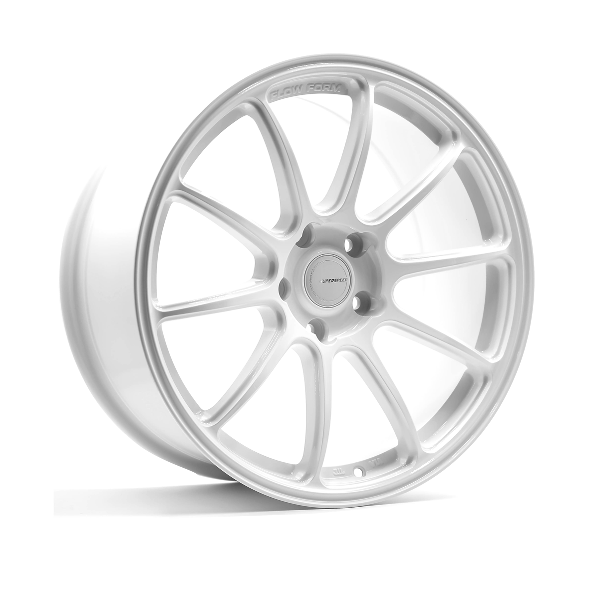 Superspeed FlowForm RF03RR Alloy Wheel (Speed White) — 18"