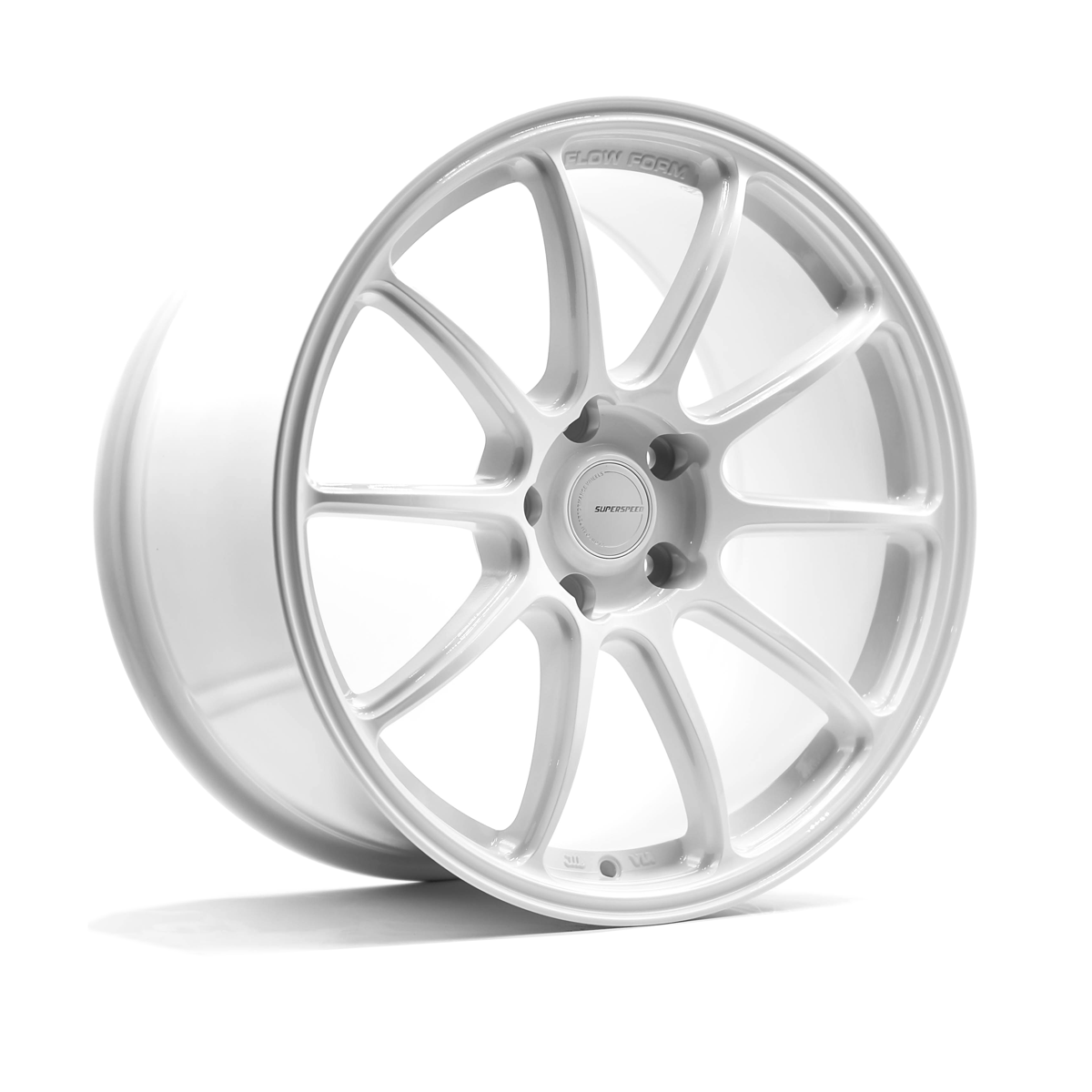 Superspeed FlowForm RF03RR Alloy Wheel (Speed White) — 18"