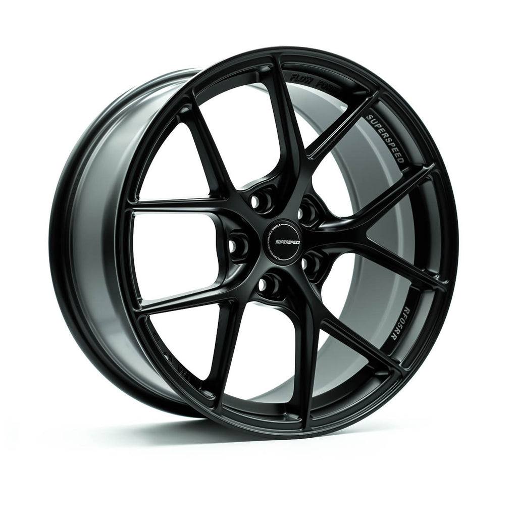 Superspeed FlowForm RF05RR Alloy Wheel (Matte Black) — 18