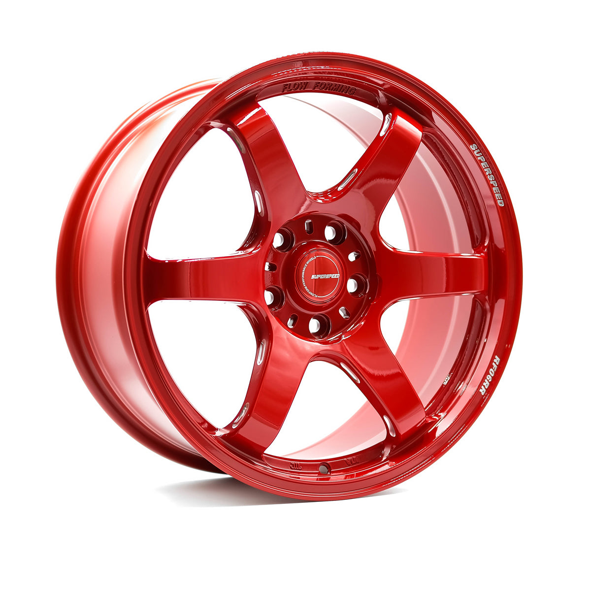 Superspeed FlowForm RF06RR Alloy Wheel (Hyper Red) — 18"