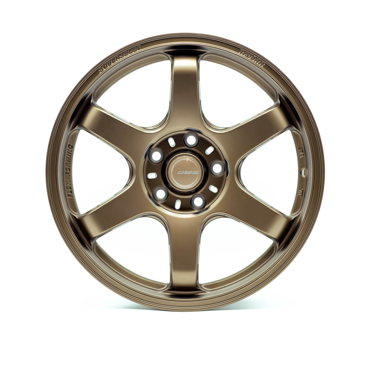Superspeed FlowForm RF06RR Satin Bronze 17"×8.0", +35mm
