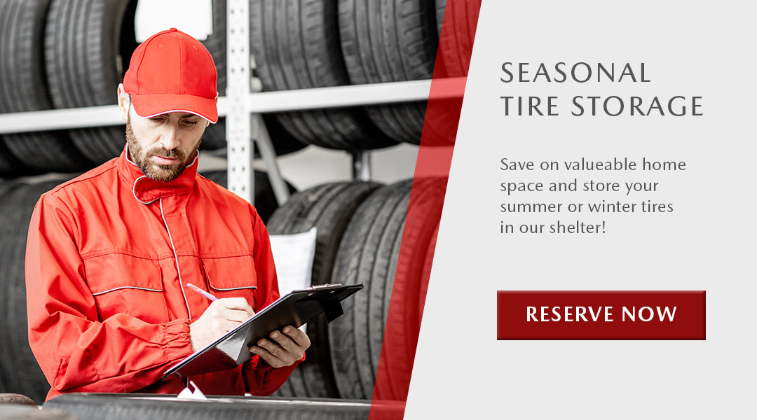 Tire Storage Banner