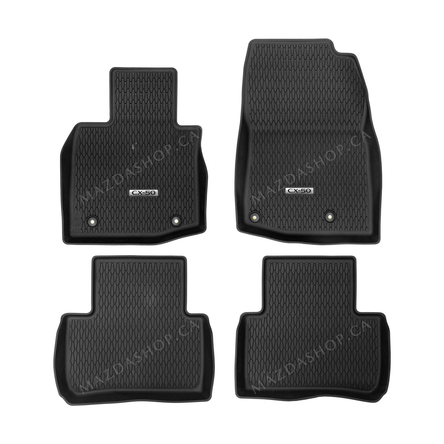 All-Weather Floor Mats (High-Wall) | Mazda CX-50 Hybrid (2025)