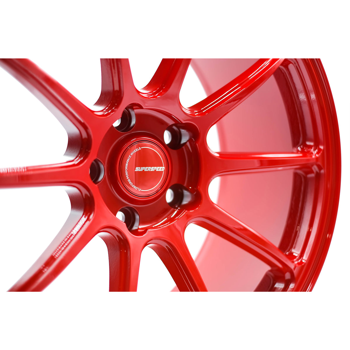 Superspeed FlowForm RF03RR Alloy Wheel (Hyper Red) — 18"