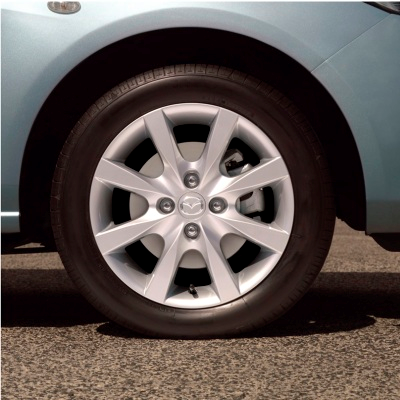 Mazda Genuine Accessory Wheel, Design 44 (Silver) - 15" | Mazda2 (2011-2014)