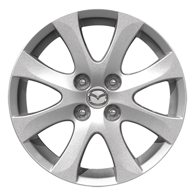 Mazda2 OEM Alloy Wheel, Design 118 (Silver Metallic) - 15" | Mazda2 (2011-2014)