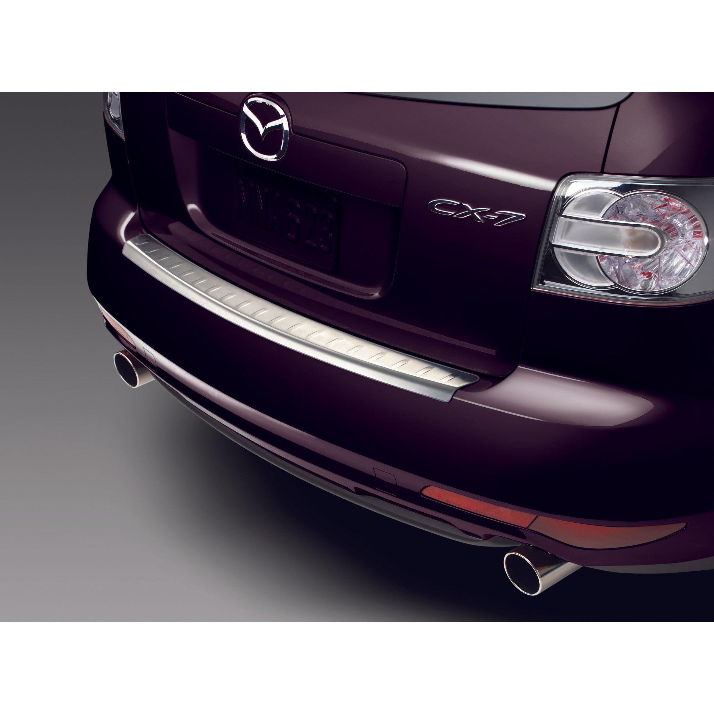 Rear Bumper Guard (Chrome) | Mazda CX-7 (2007-2012) - Mazda Shop