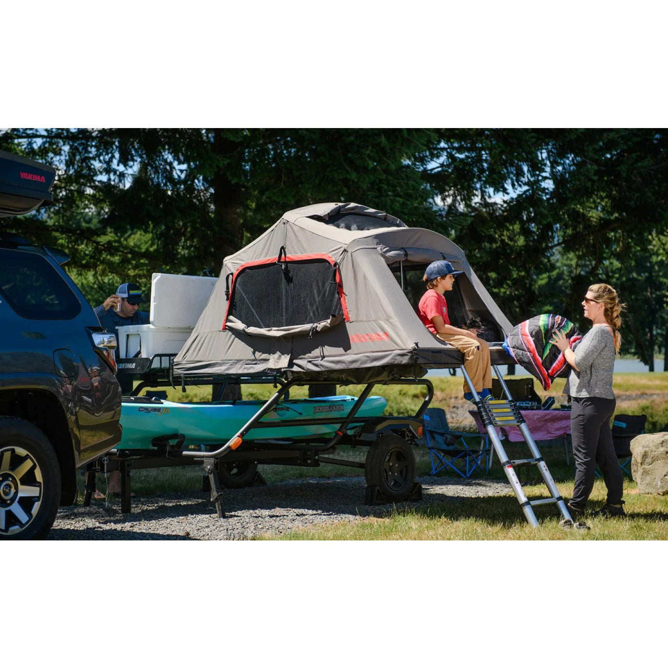 Roof Rack Accessory | Roof Top Tent - 2-Person (Yakima SkyRise HD Small)