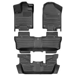 TuxMat Floor Liners (1st, 2nd & 3rd Rows) | Honda Pilot, 7-Seater (2016-2022)