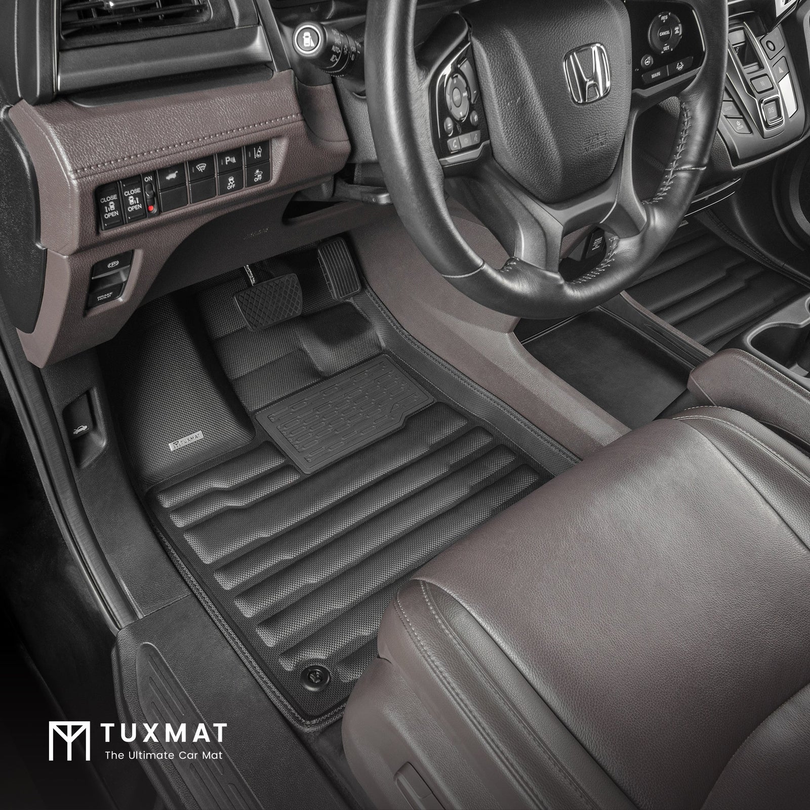 TuxMat Floor Mats (1st, 2nd & 3rd Rows) | Honda Odyssey (2018-2024)