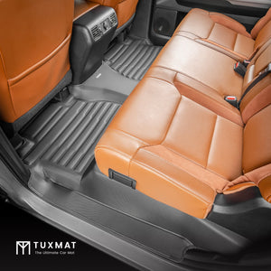TuxMat Floor Liners (Front & Rear) | Toyota Tundra CrewMax (2014-2021)