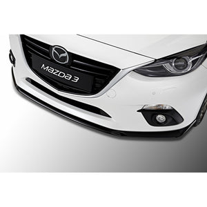 Aero Kit - Front Air Dam (Brilliant Black) | Mazda3 Sedan & Hatchback (2014-2016)