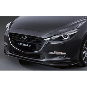 Aero Kit - Front Air Dam (Jet Black) | Mazda3 Sedan & Hatchback (2017-2018)