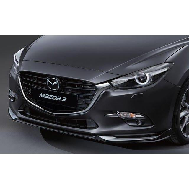 Aero Kit - Full Package (Jet Black & Silver) | Mazda3 Hatchback (2017-2018)