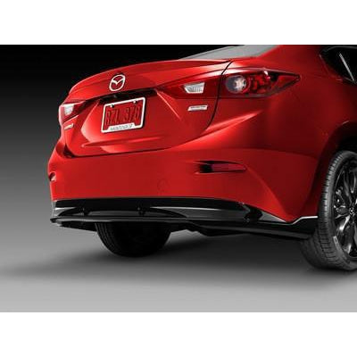 Aero Kit - Rear Diffuser (Brilliant Black) | Mazda3 Sedan (2014-2016)