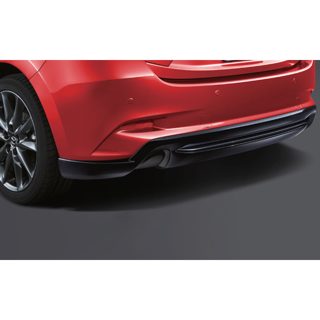 Aero Kit - Rear Diffuser (Jet Black) | Mazda3 Hatchback (2017-2018)