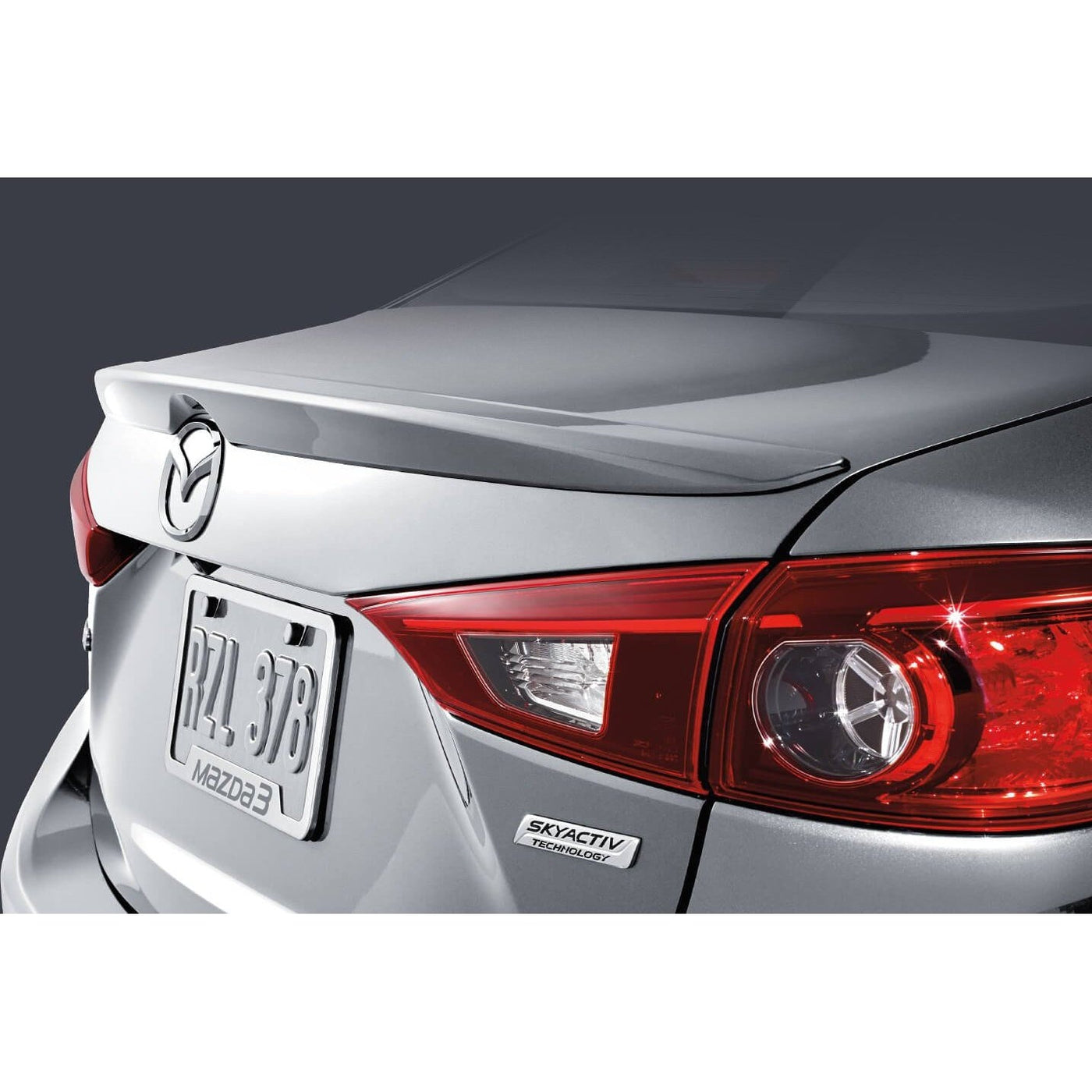 Aero Kit Rear Lip Spoiler Mazda3 Sedan (20142018) Mazda Shop Genuine Mazda Parts and