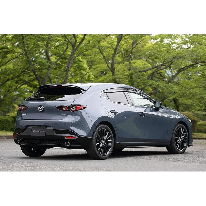 Aero Kit SIGNATURE STYLE Rear Under Spoiler Brilliant Black Mazda3 Hatchback 2019 2025
