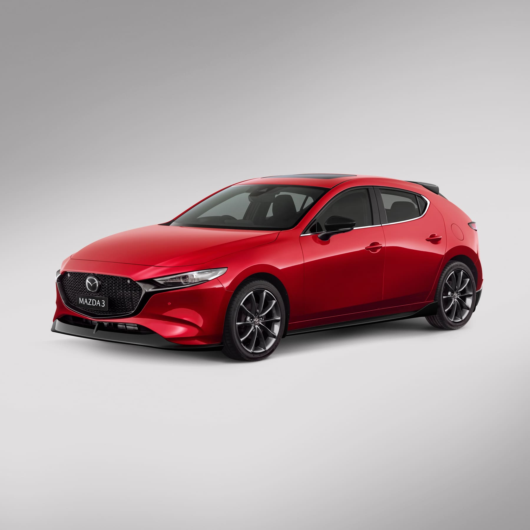 Aero Kit - Side Under Spoilers (Brilliant Black) | Mazda3 Hatchback (2019-2022)