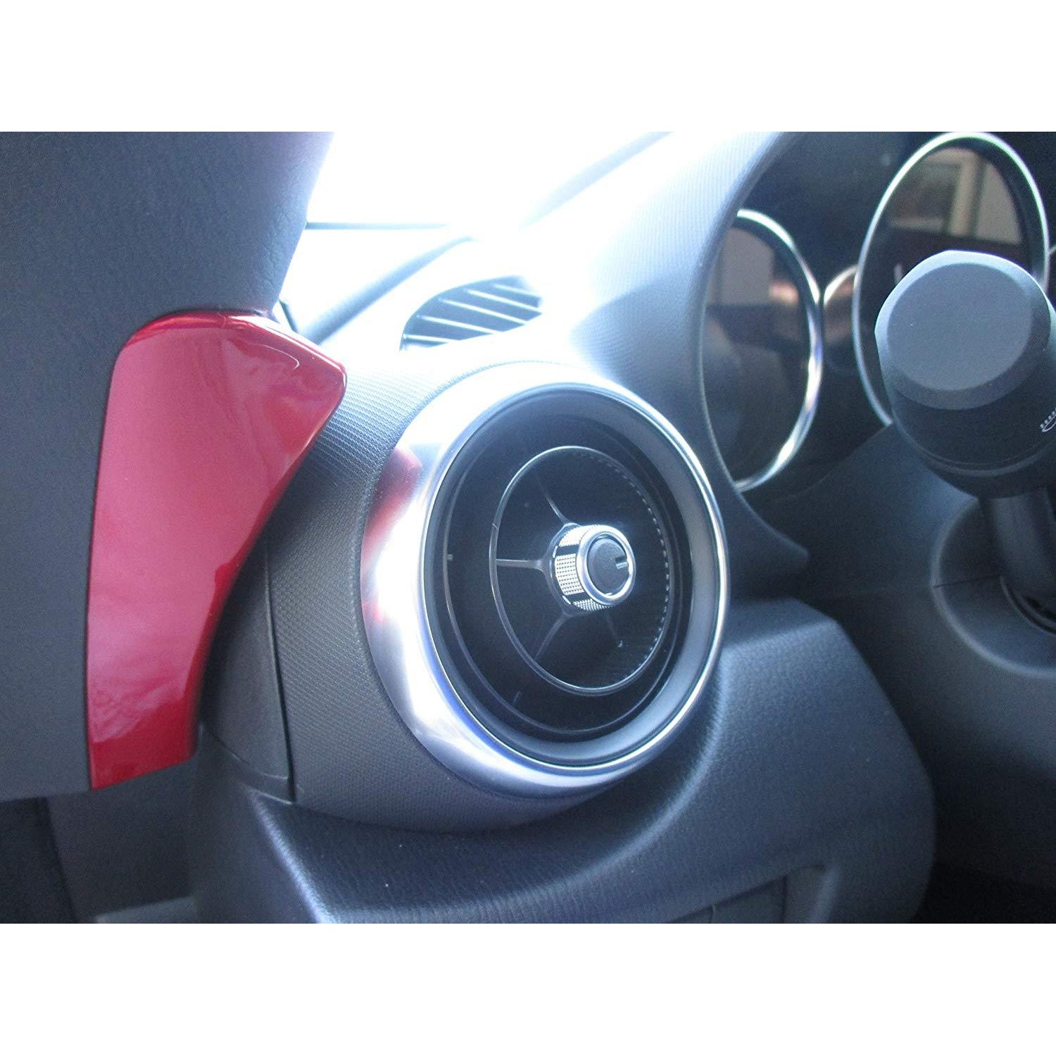 Air Vent Bezel (Satin Chrome) | MX-5 & MX-5 RF (2016-2022)