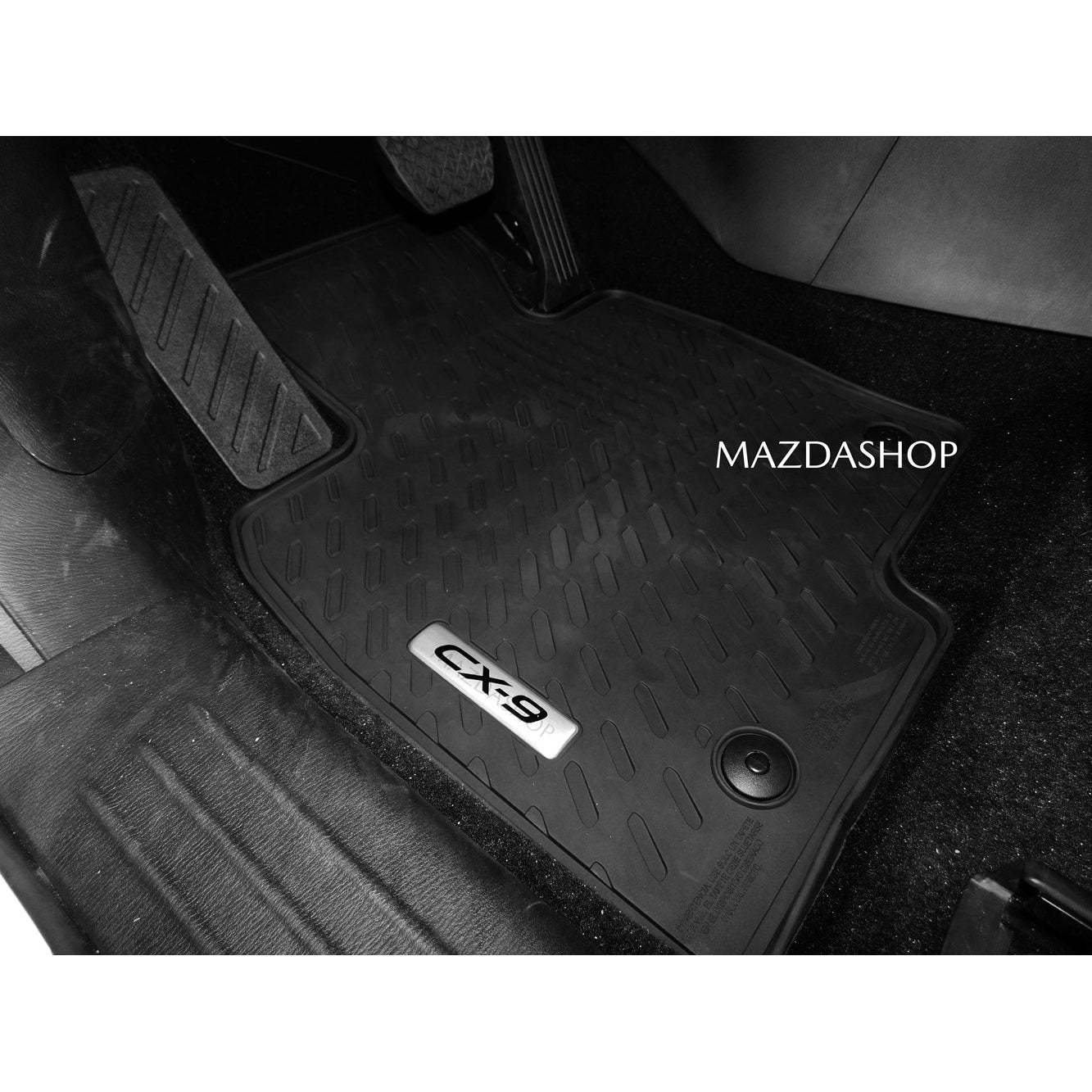 SMARTLINER Custom Fit 2 Row Floor Mats Compatible with Mazda 2016-2021 Mazda CX-9 w/ 2nd Row SMARTLINER Custom Fit 2 Row Floor Mats Compatible with Mazda 2016-2021 Mazda CX-9 w/ 2nd Row