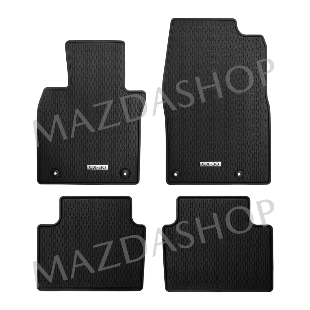 All-Weather Floor Mats (Low-Wall) | Mazda CX-30 (2020-2024)