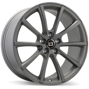 BRAELIN BR09 Alloy Wheel (Satin Charcoal) — 22"