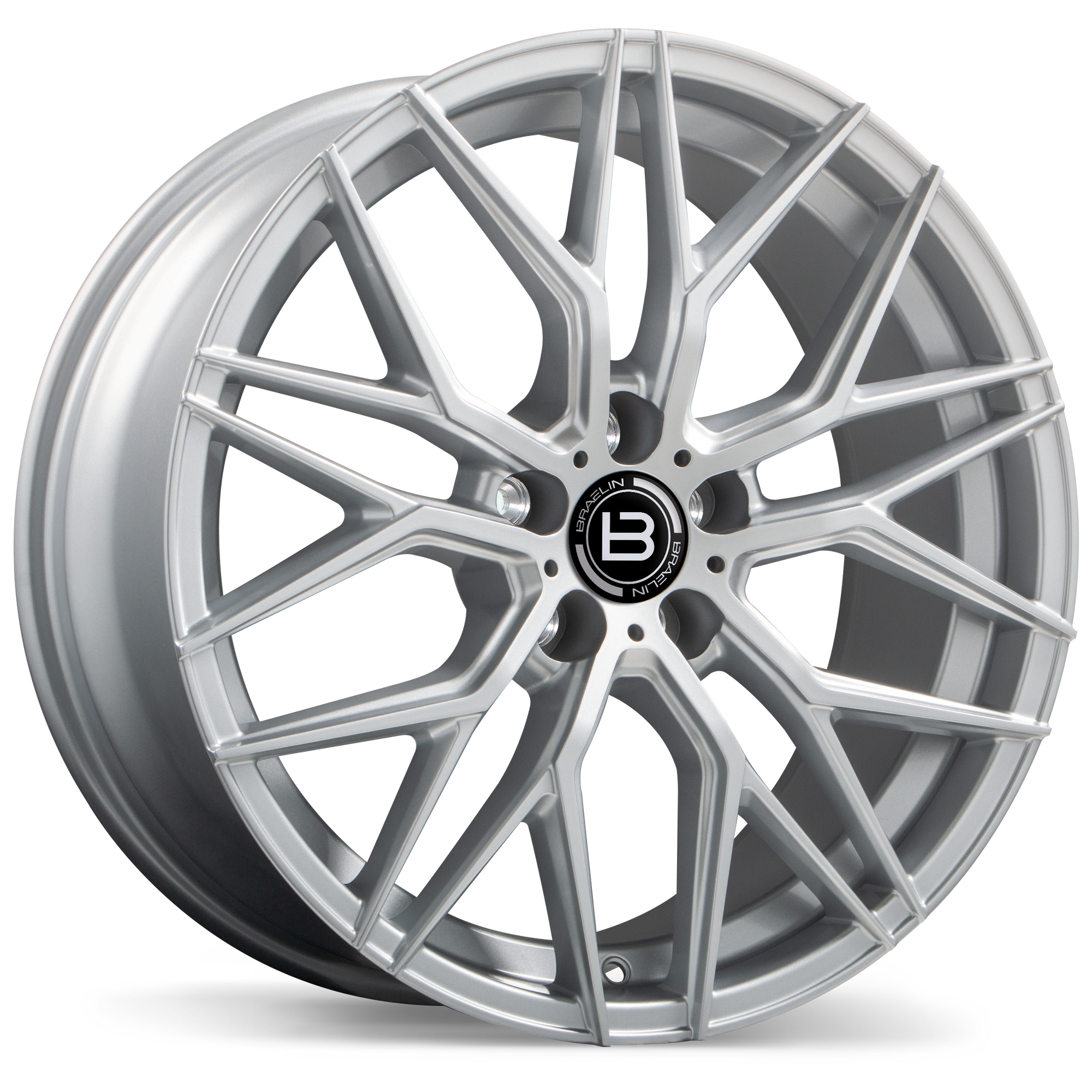 BRAELIN BR10 Alloy Wheel (Gloss Silver) — 18", 19", 20"