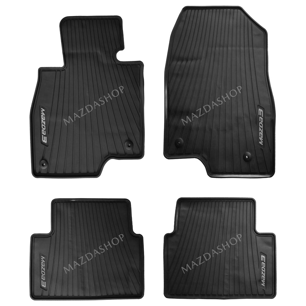 All-Weather Floor Mats (European Design) | Mazda3 Sedan &amp; Hatchback (2014-2018)