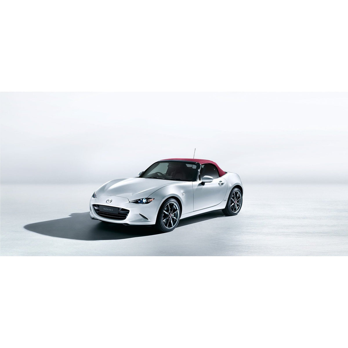 Mazda OEM 100th Anniversary Centre Cap (Gloss Black & Red)