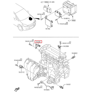 Crankshaft Position Sensor | Mazda MX-5 (2006-2013)