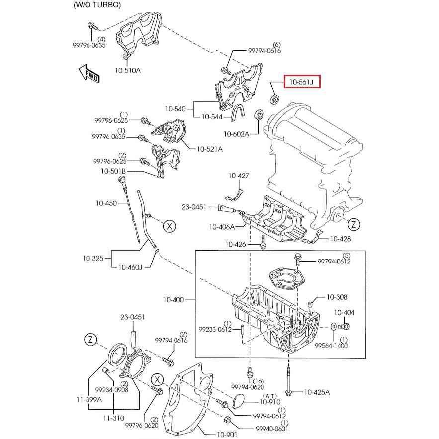 Engine Camshaft Seal | Mazda MX-5 (2001-2005)