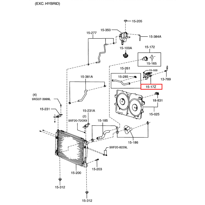 Engine Coolant Water Outlet | Mazda Tribute (2005-2011)