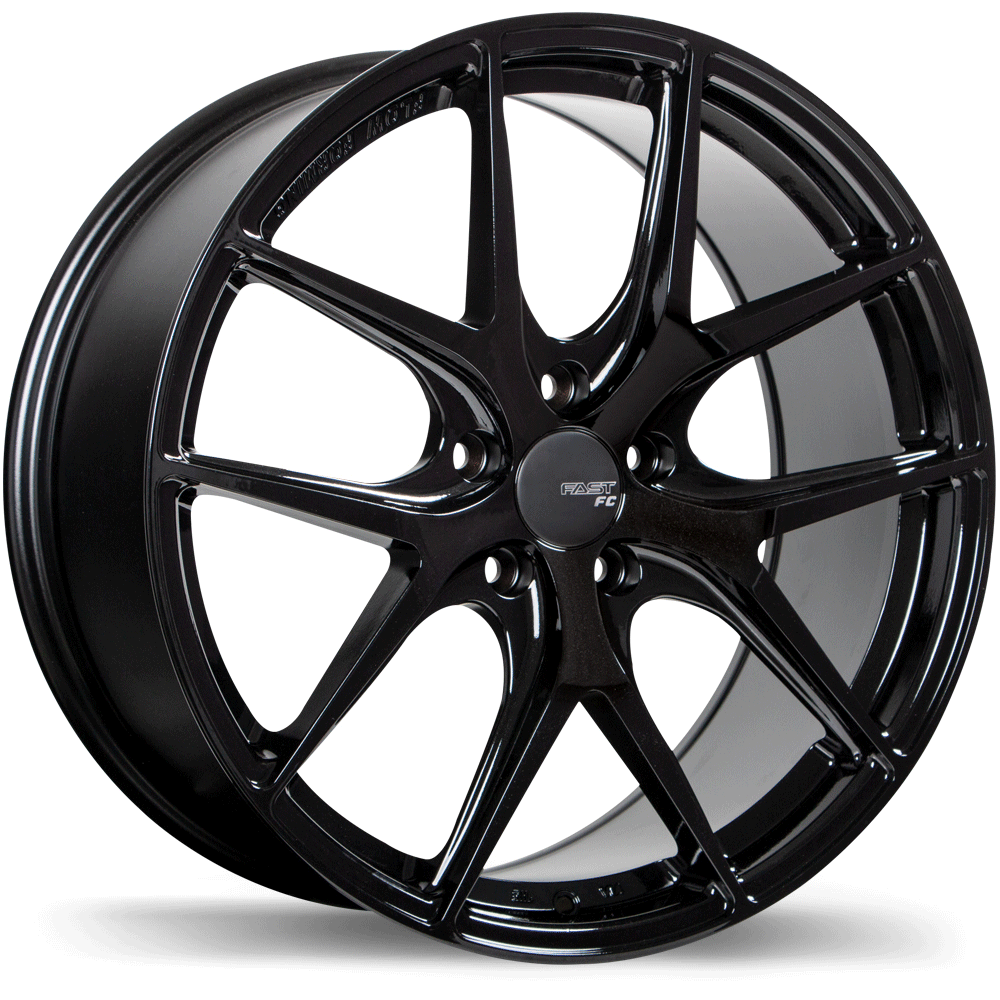 MazdaShop Fast Wheels FC04 Metallic Black Alloy Wheels