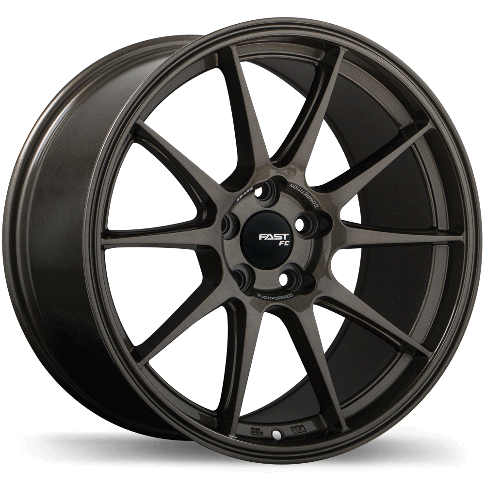 Fast Wheels FC08, Bronzed Carbon, Flat Profile