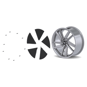 FastEV EV01(+) Alloy Wheel (Titanium) — 16", 17", 18", 19", 20"