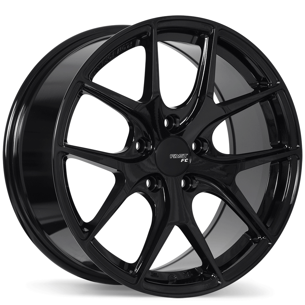 MazdaShop Fast Wheels FC04 Metallic Black Alloy Wheels