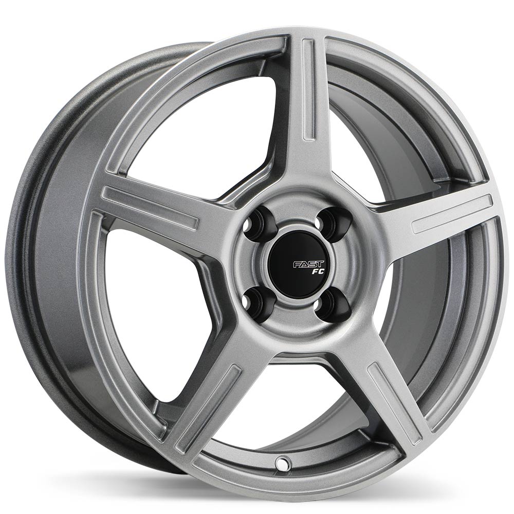 Fast Wheels FC07 Alloy Wheel (Platinum) - 15&quot;