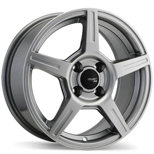 Fast Wheels FC07 Alloy Wheel (Platinum) - 15"