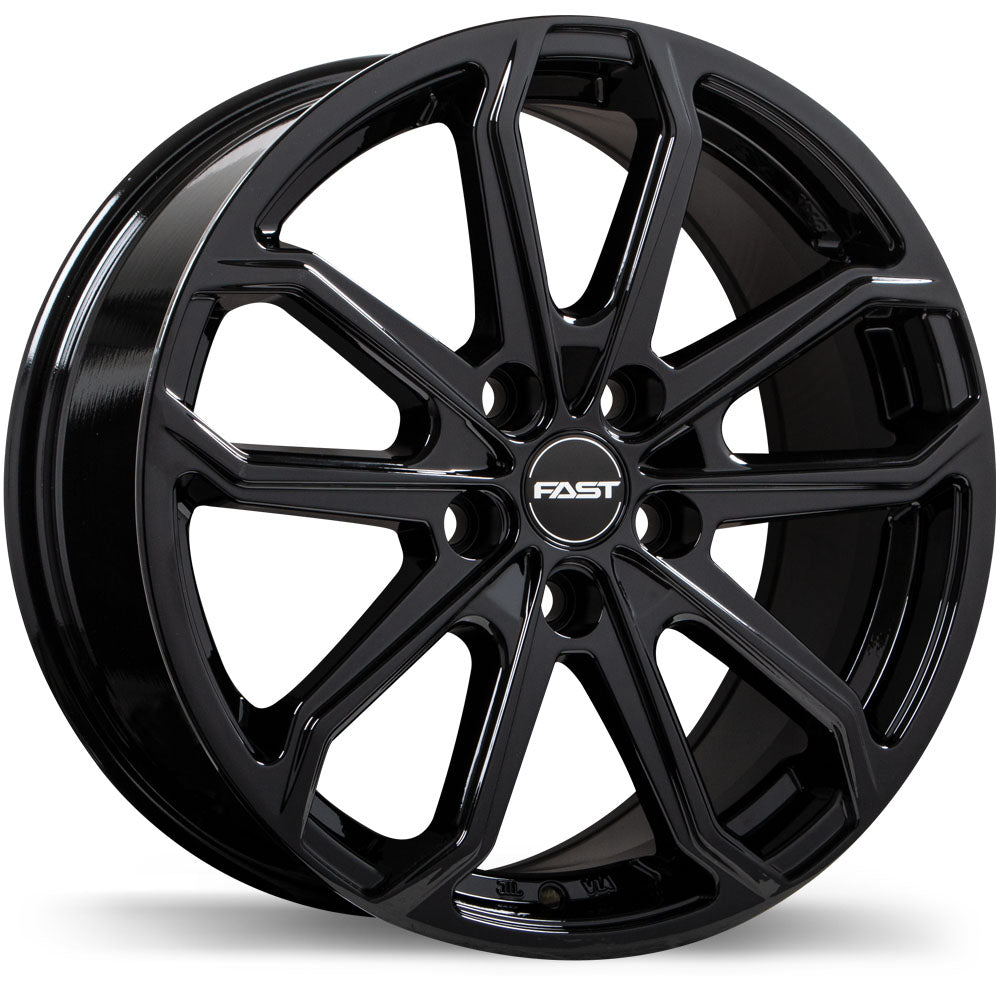 Fast Wheels IMPRESSION Alloy Wheel (Gloss Black) — 17&quot;, 18, 19&quot;, 20&quot;