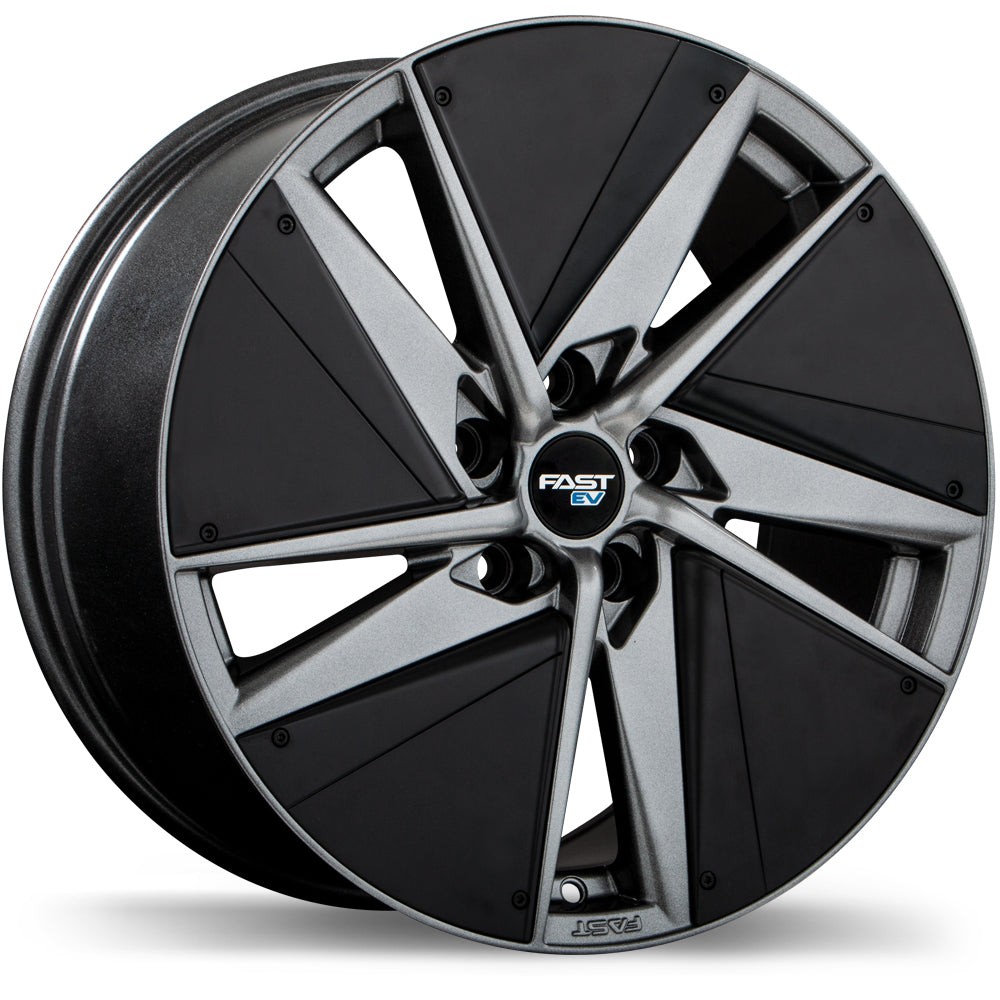 FastEV EV01(+) Alloy Wheel (Titanium) - 16", 17", 18", 19", 20"