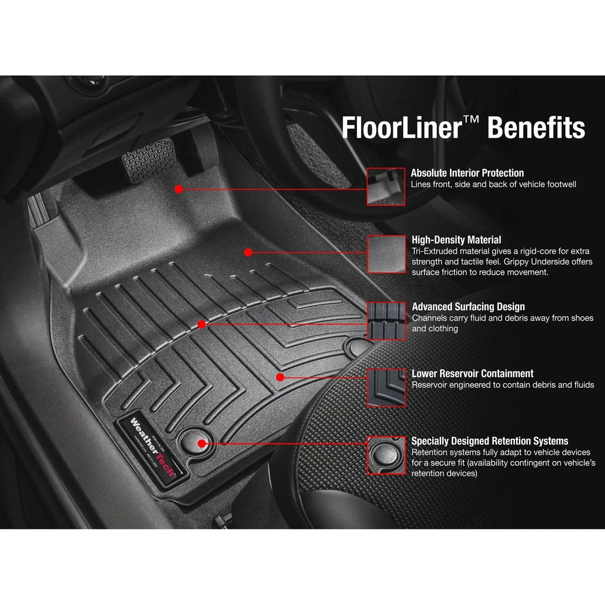 WeatherTech Outdoor Door Mat for Home & Shop, Made in the USA