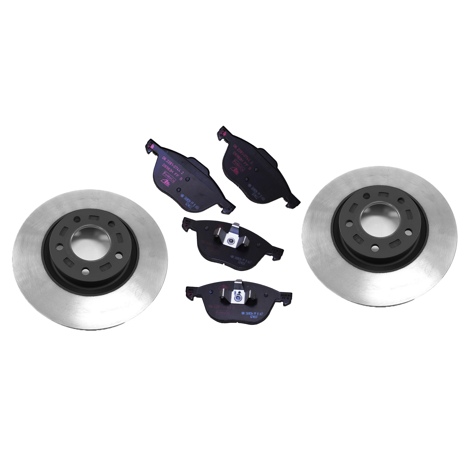 Front Brake Package: Pads, Rotors & Attachment Kit | Mazda CX-5 (2013-2016)