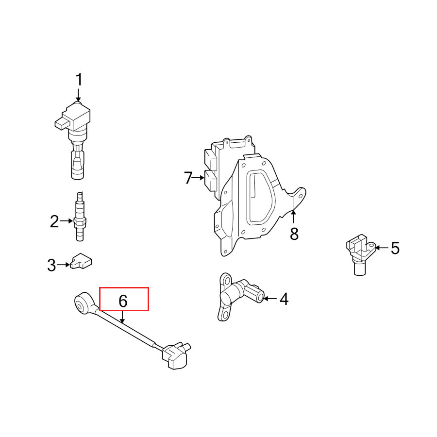 Knock Sensor | Mazdaspeed6 (2006-2007)