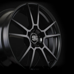 Mazda M006 Alloy Wheel (Satin Black) — 16", 17", 18"