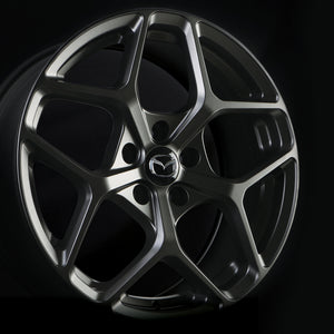 Mazda M012 Alloy Wheel (Matte Gunmetal) — 16", 17", 18", 20"