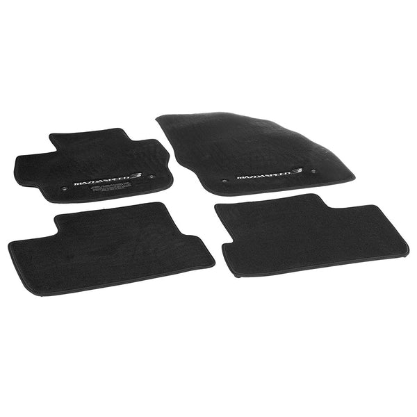 MAZDASPEED Carpet Floor Mats Mazdaspeed3 (20102013) Mazda Shop