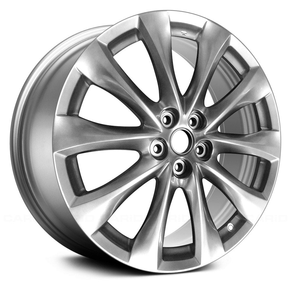 Mazda CX-9 OEM Alloy Wheel - Smoked [Hyper Silver] - 20" | Mazda CX-9 (2014-2015)