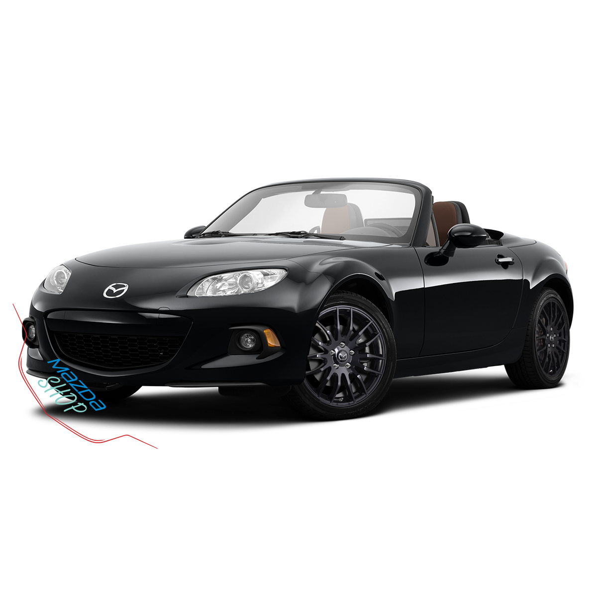 Mazda M002 Alloy Rims (Gloss Black) - 17" | WHILE SUPPLIES LAST