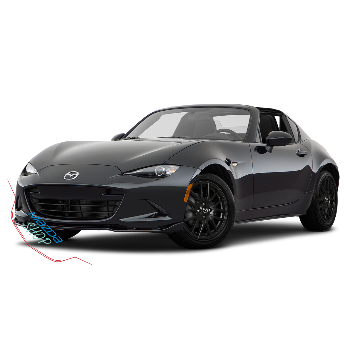 Mazda M009 Alloy Wheel (Matte Black) - 16"/17"